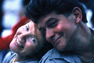 Ross and Judy as young siblings