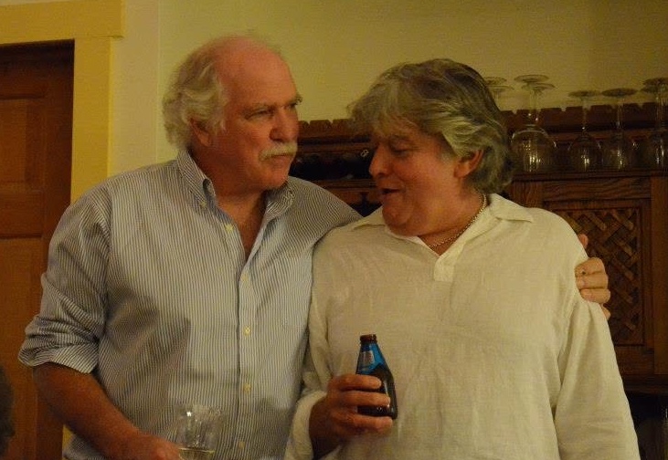 Ross and Dean Mendell at our surprise wedding