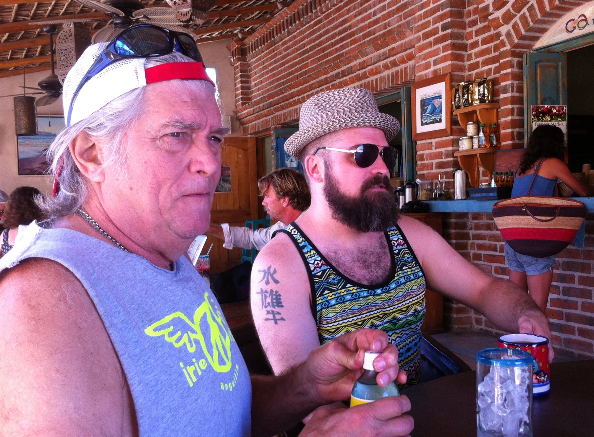 Ross and Thomas together in Mexico